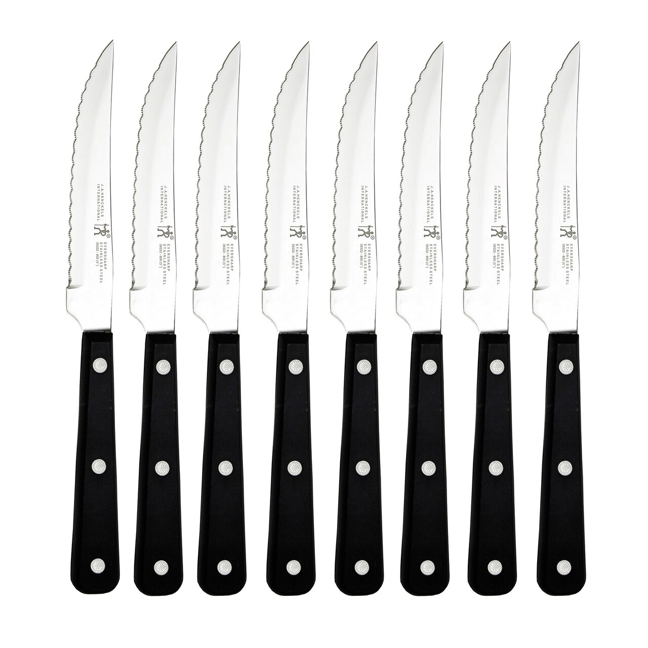 HENCKELS Razor-Sharp Steak Knife Set of 8, German Engineered Informed by 100+ Years of Mastery
